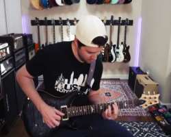 He is a dedicated guitarist.